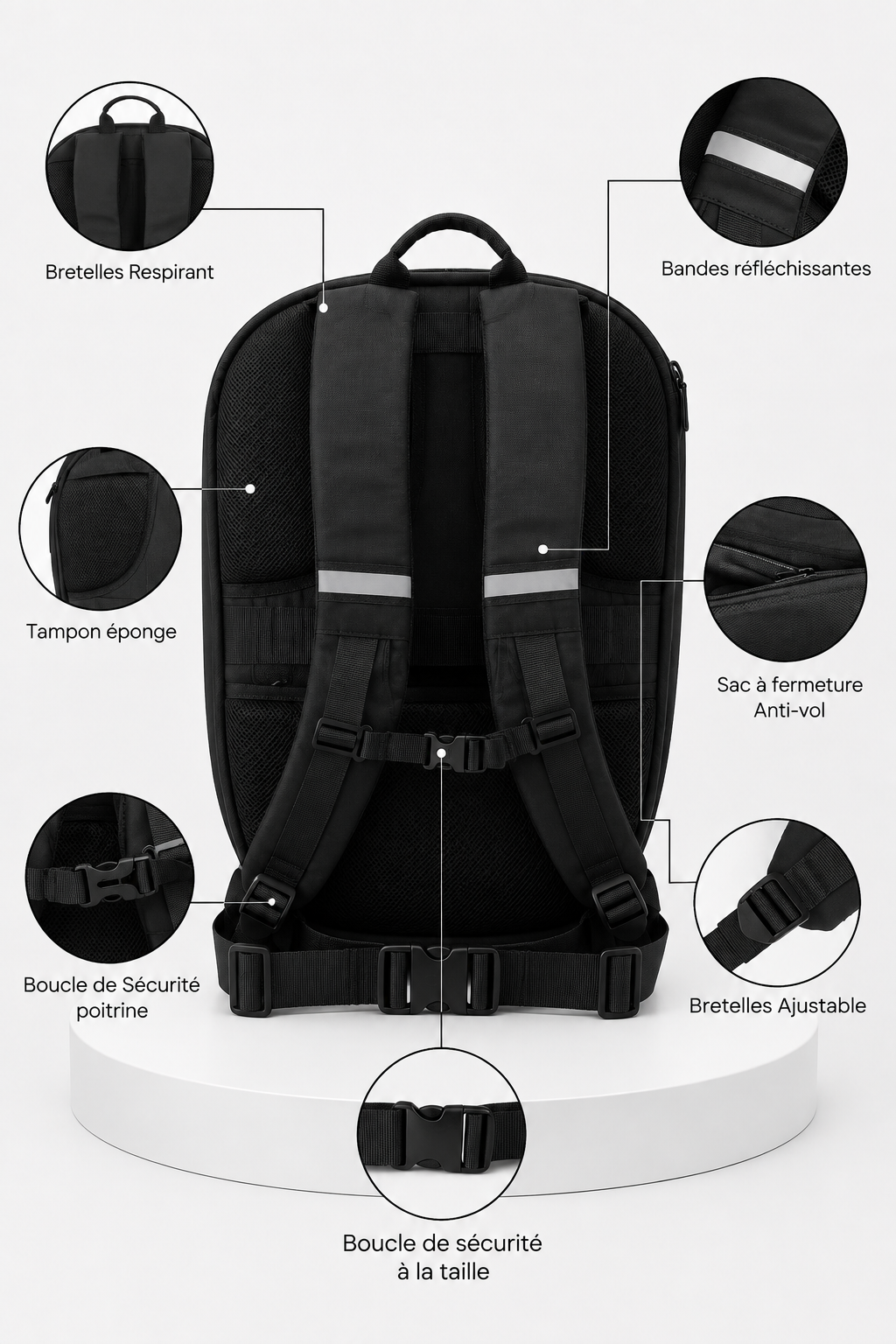 Sac à Dos LED Graffiti — GlowRider Street Art (Édition Limitée)