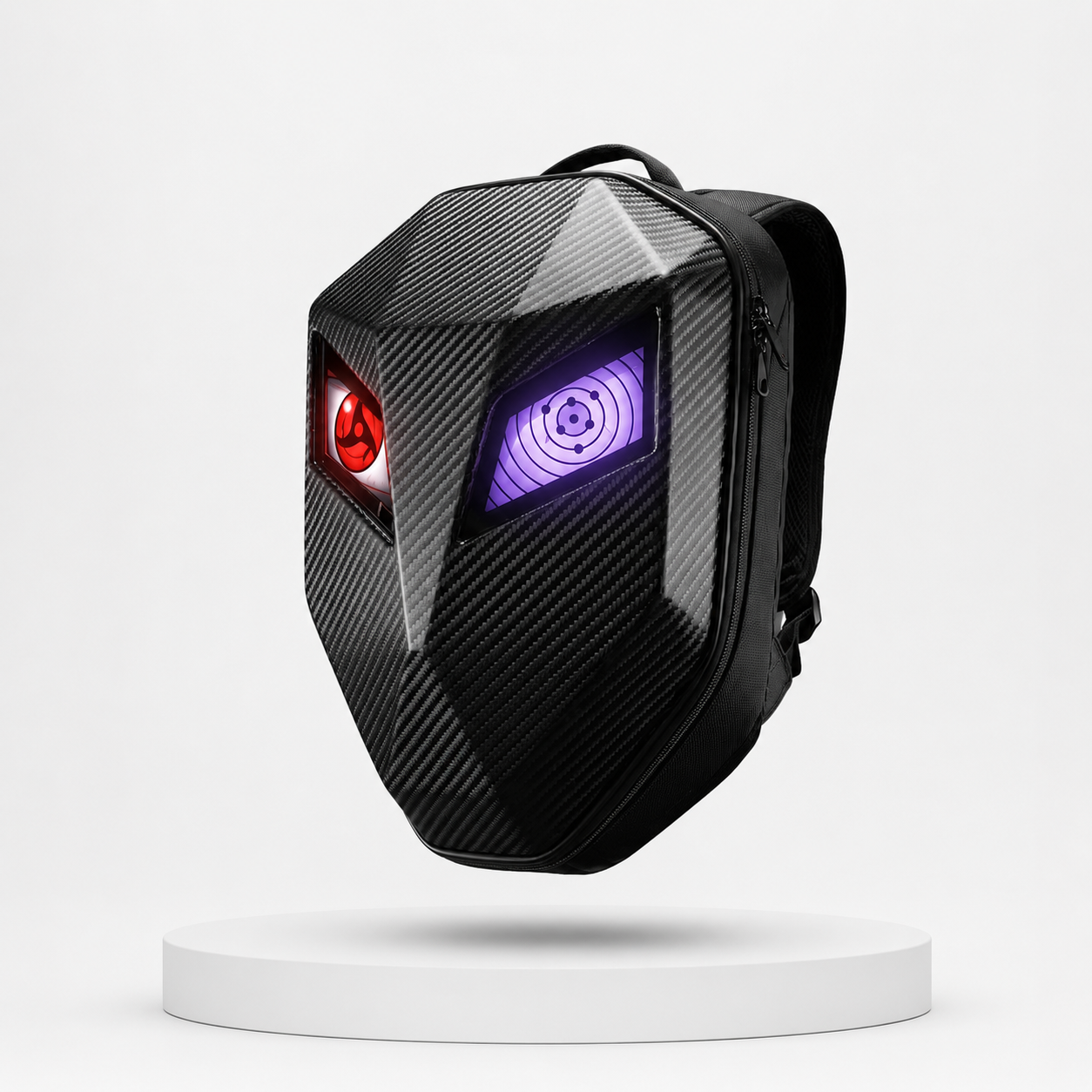 Sac à Dos LED Fibre de Carbone — GlowRider Carbon X