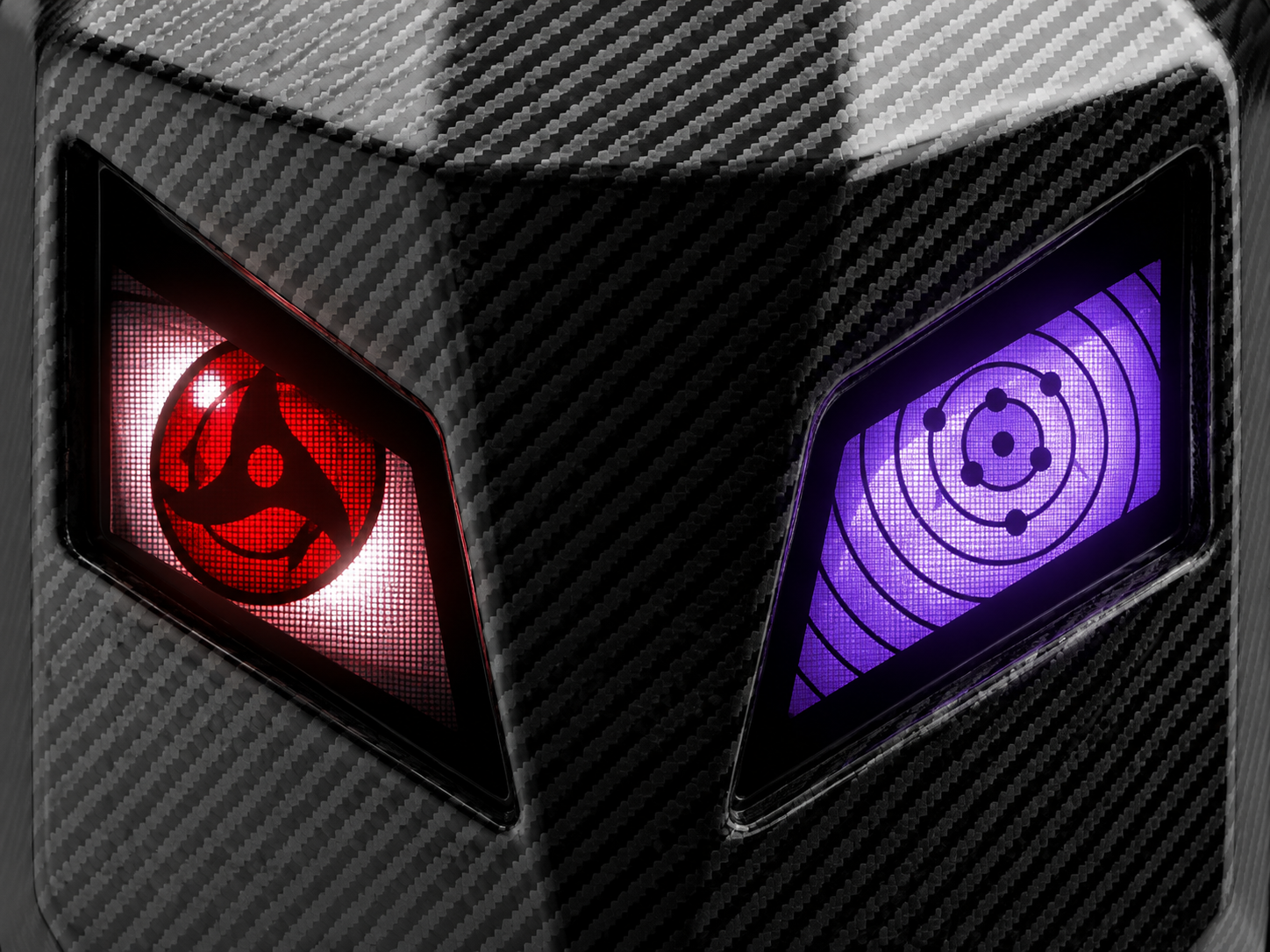 Sac à Dos LED Fibre de Carbone — GlowRider Carbon X