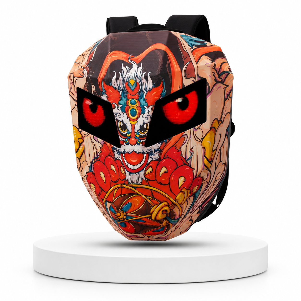 Sac à Dos LED Démon Oni — GlowRider Oni Demon (Édition Limitée)