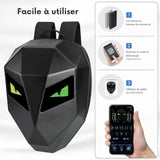 Sac à Dos LED Personnalisable Moto — GlowRider Pro