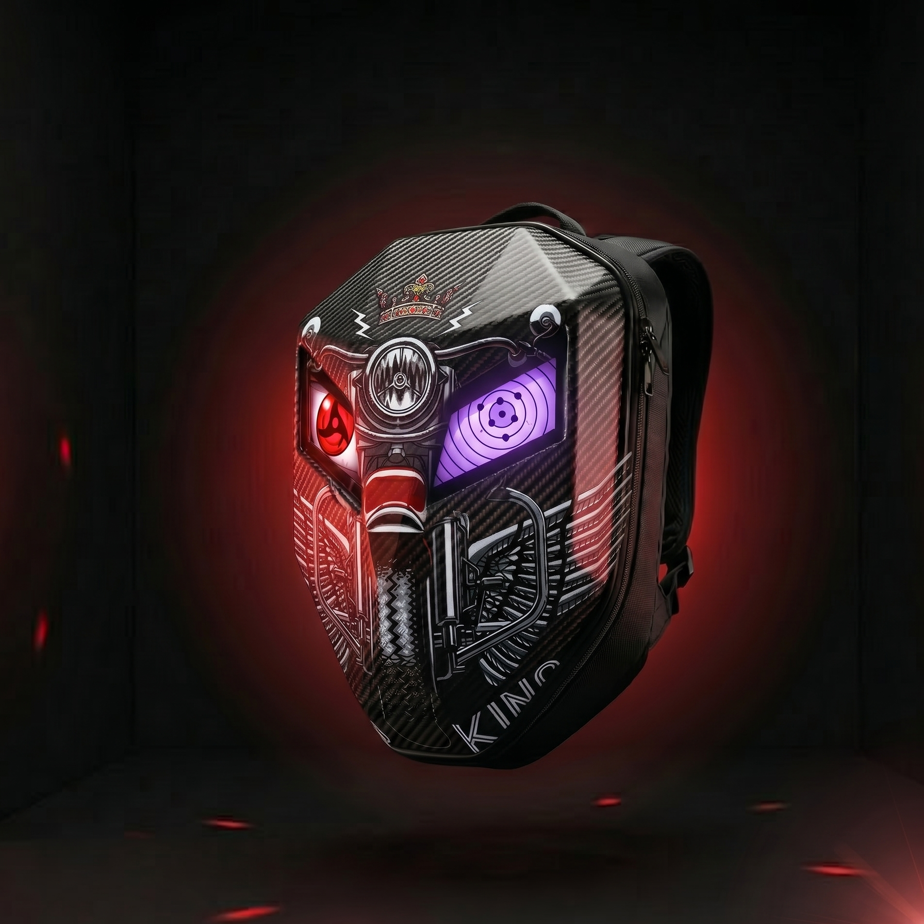 GlowRider Carbon King — Sac à Dos LED Édition Limitée