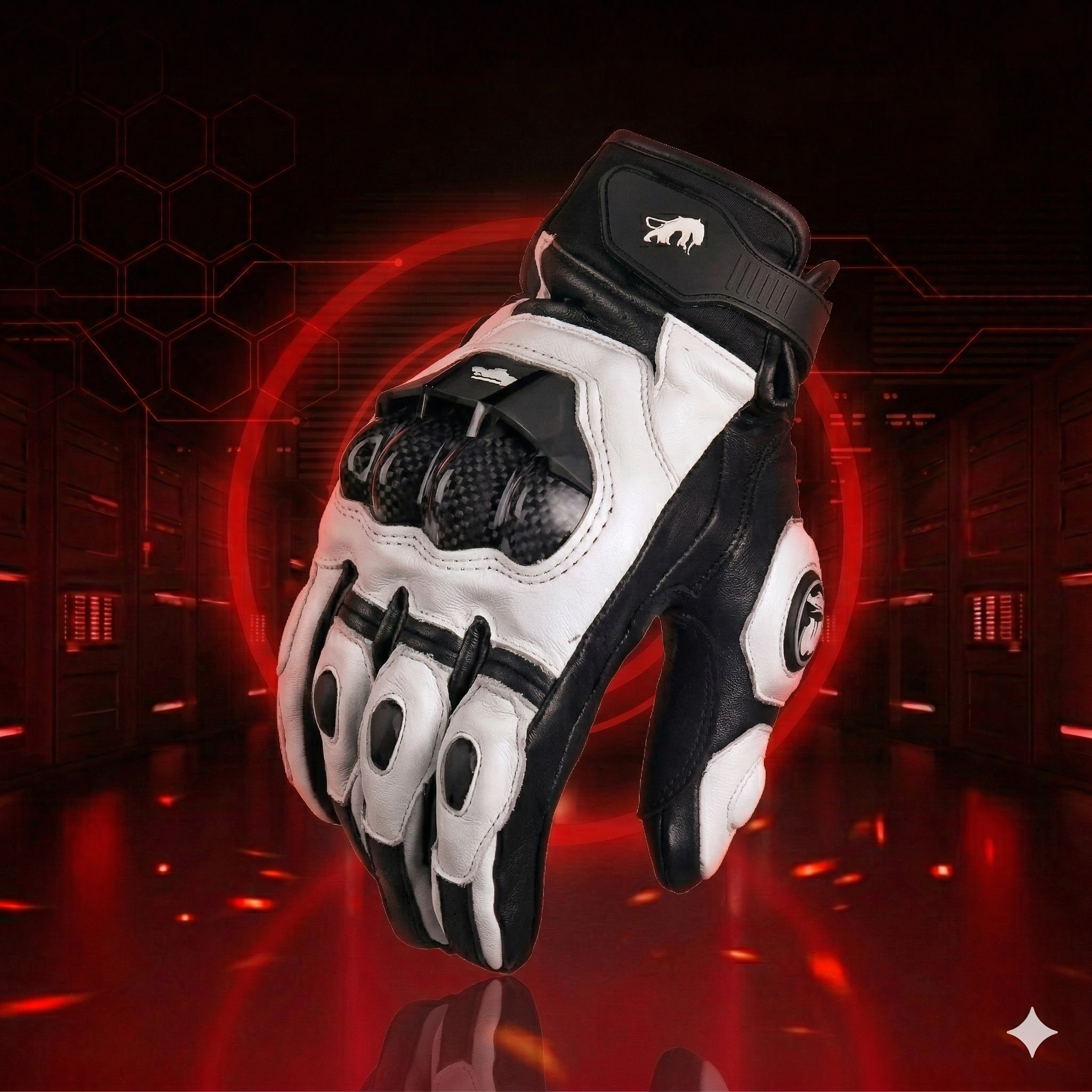 Gants Cuir Moto & Scooter Protection Renforcée