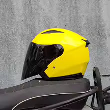 Casque Moto Demi-Jet Double Visière