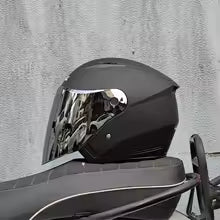 Casque Moto Demi-Jet Double Visière
