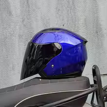Casque Moto Demi-Jet Double Visière